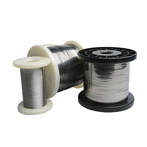 Nichrome Wire, Electrical Resistance Heating Wire, High Temperature Alloy, NiCr8020 Ribbon, Electrical Heating Flat Wire