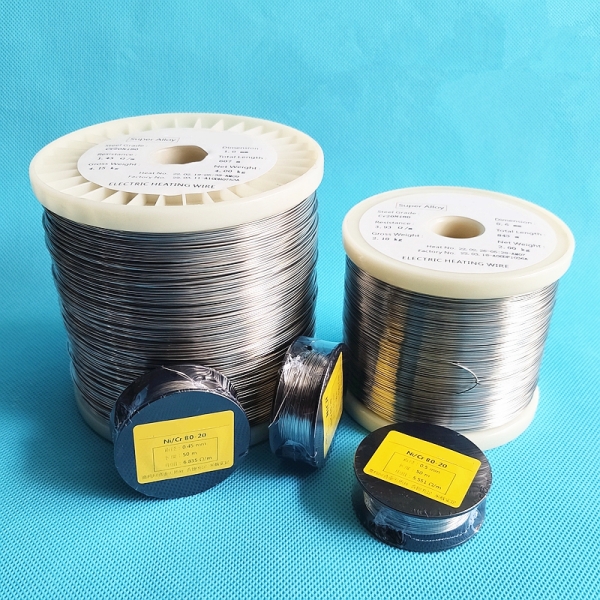 NiCr7030 Nichrome Wire, Electrical Resistance Heating Wire, High Temperature Alloy, Nickel Based Alloy