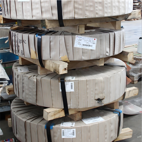 Nichrome Alloy, NiCr Alloy Strip, Nickel Based High Temperature Alloy, Steel Strip, Metal Strip