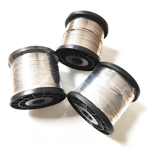 Nichrome Wire, Electrical Resistance Heating Wire, High Temperature Alloy, NiCr8020 Ribbon, Electrical Heating Flat Wire