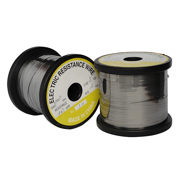 Nichrome Wire, Electrical Resistance Wire, High Temperature Alloy, Resistance Ribbon Wire, Electrical Heating Flat Wire